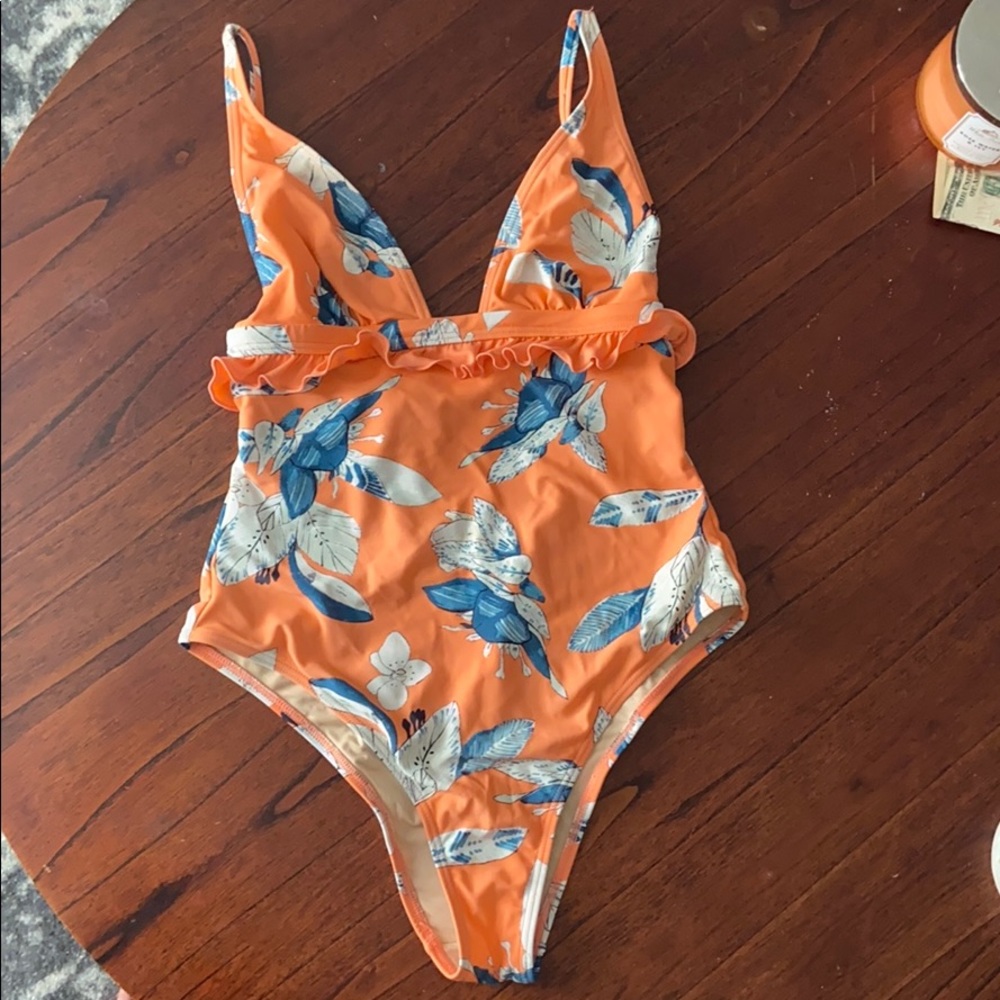 MINKPINK one piece tropical swimsuit